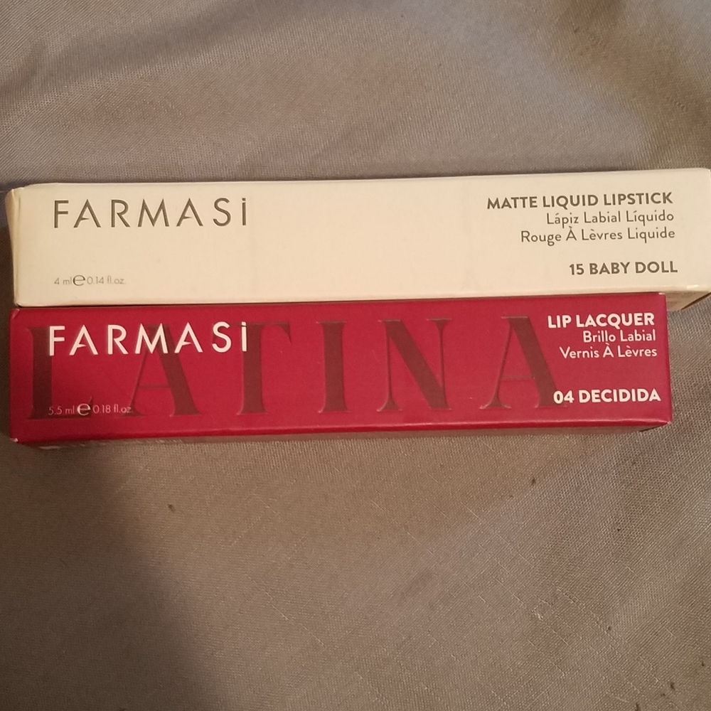 Farmasi Lip Lacquer and Matte Liquid Lipstick Set